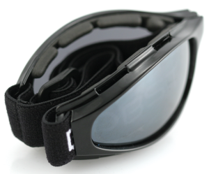 Crossfire folding goggle smoked lens (FR)