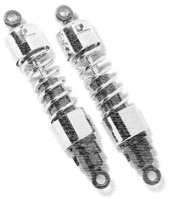 PS-412 shocks 13" chrome springs (FR)
