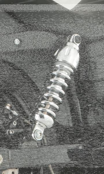 PS-430 Shocks HD 12.5" VRSC02-17 Chrome (FR)