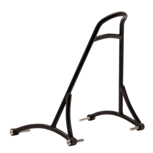 Burly low black sissybar XL04-up (FR)