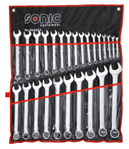 Combination wrench pouch metric 26pcs (FR)