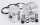 Pistons w/Hasting rings 45CI +.03" set/2 (FR)