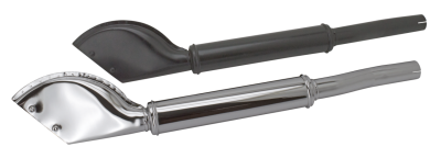 muffler, fishtail black,WL (FR)