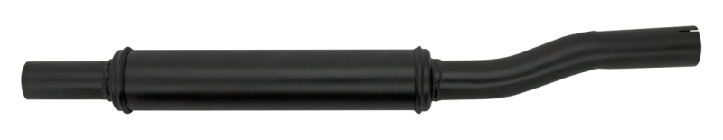 muffler straight pipe 1950-up, black. WL (FR)