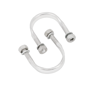 U-bolt sparkcoil with nuts,chrome, set o (FR)