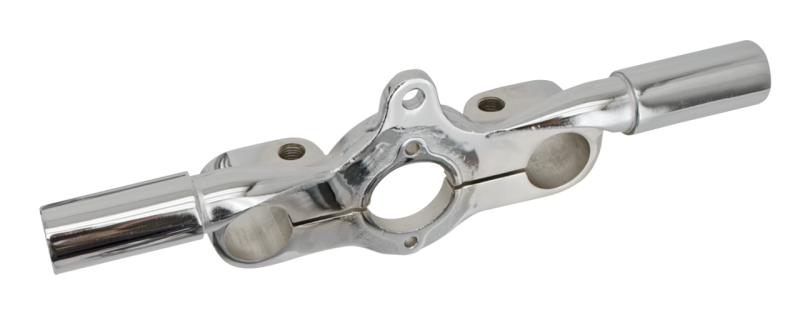 triple clamp inline with ears for risers (FR)