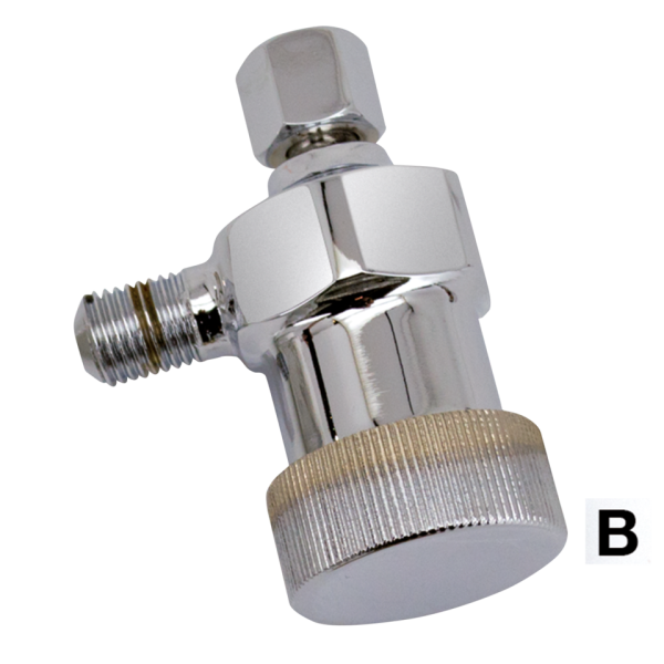 gasstrainer less screen chrome 41-49 all (FR)