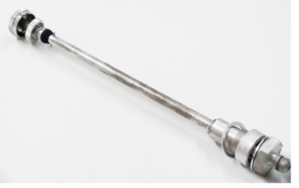 petrolvalve cmpt. 1940-1949 ,chrome knob (FR)