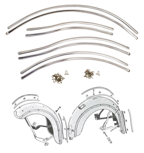 trim front/rear fender with mounting cli (FR)