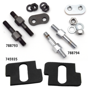 mat, rubber, for battery, set of 2, all