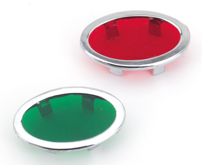 window and frame, red + green cateye das