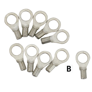 10pck ring terminal no 10 for wiring, 10 (FR)