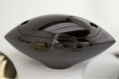 ALPHA MINI OIL TANK BLACK ANODIZED (FR)