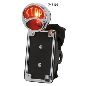 NSC 28 taillight w/vert.lic.mount w/bag (FR)