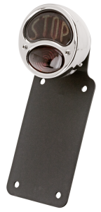 NSC 28 light w/vert lic plate shock mnt (FR)