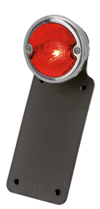 NSC 32 light w/vert lic plate shock mnt (FR)