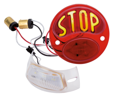 LED 28 Stop lens with license light (FR)