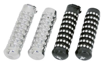 Ribbed grips Polished (FR)