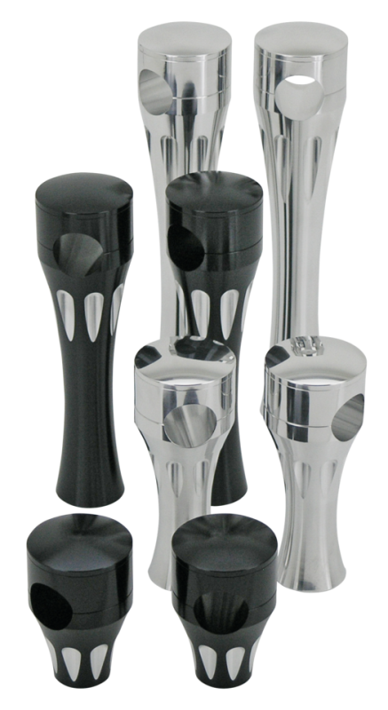 4" slotted polished risers (FR)