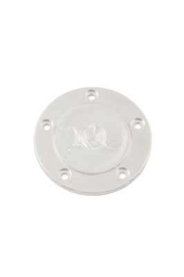 Pointcover 5hole Polished w/Logo (FR)