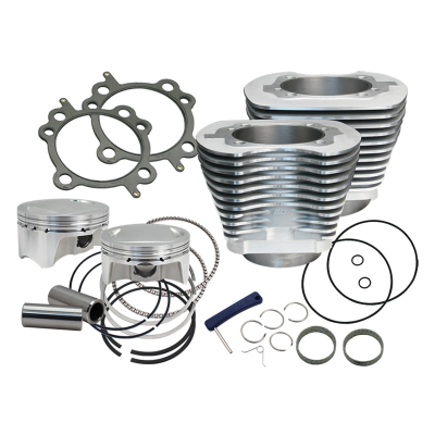 S&S 98CI Kit w/CP Pistons TC99-06 Silver (FR)