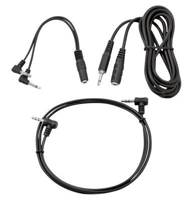Cycle Sounds aux cable kit Power Pucks (FR)