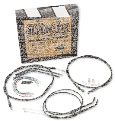 Cable kit black 16" bar no-ABS FXD+WG12- (FR)