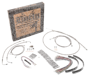 Cable kit braided St 16" bar FLT/FLHR00- (FR)