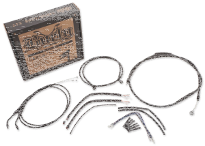 Cable kit black 14" bar no-ABS XL14-up (FR)
