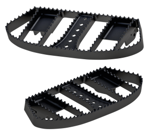 Burly MX Passenger floorboards (FR)