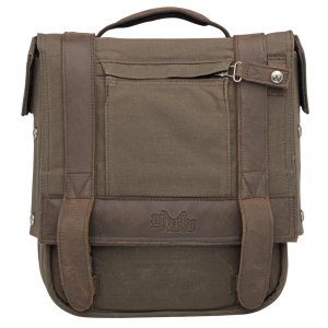 Burly Voyager Single Saddlebag Dark Oak (FR)