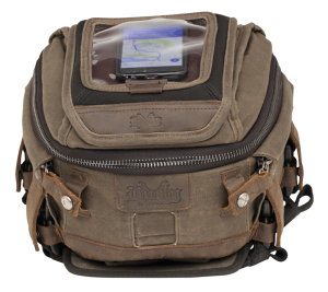 Burly Voyager Tank/Tail Bag Dark Oak (FR)