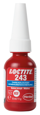 Loctite threadlocker 243 medium 10ml (FR)