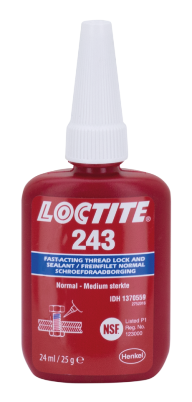 Loctite threadlocker 243 medium 24ml (FR)