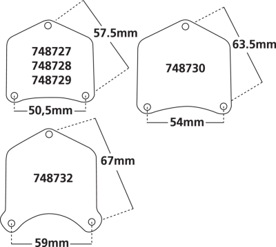Solenoid Housing Switch - Round Polished (FR)