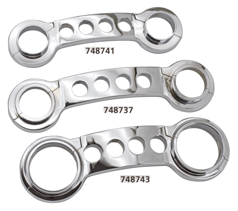 Fork Truss -W/G, 39mm - Chromed (FR)