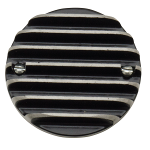 Blk ribbed Timer cover BT70-99 & XL04-up (FR)