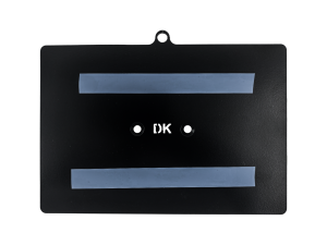 Blk License plate Denmark (FR)