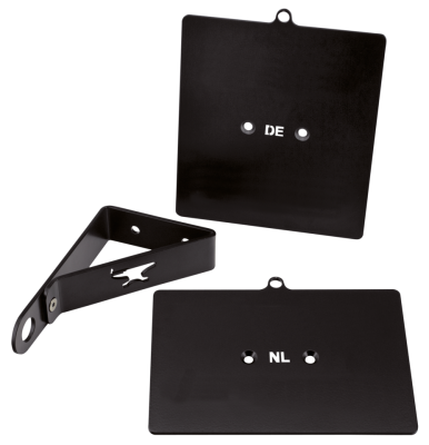 Blk Licence plate Austria (FR)