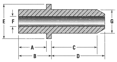 Valve guide EX EVO/TC/XL +.006" hi-lift (FR)