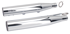 MCJ Royal Slip-Ons XL14-16 Chrome