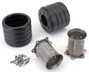 MCJ End Caps Royal 100 Striped Black (FR)