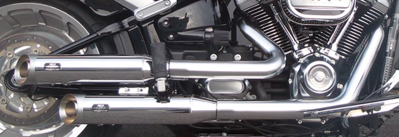MCJ Race Slip-Ons ST18-20 Chrome (FR)