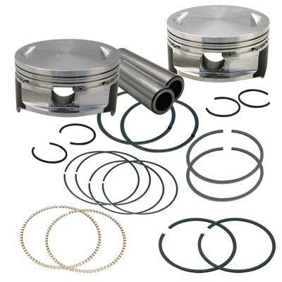 S&S Piston kit 3-7/8x4.5"  +.020 TC (FR)