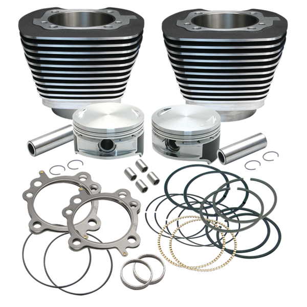 S&S cyl. kit black 3-7/8x4.5" TC99-06 (FR)