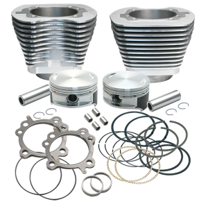 S&S cyl. kit silver 3-7/8x4.5" TC99-06 (FR)