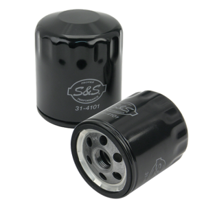 S&S oil filter Black BT84-99 XL86-UP (FR)