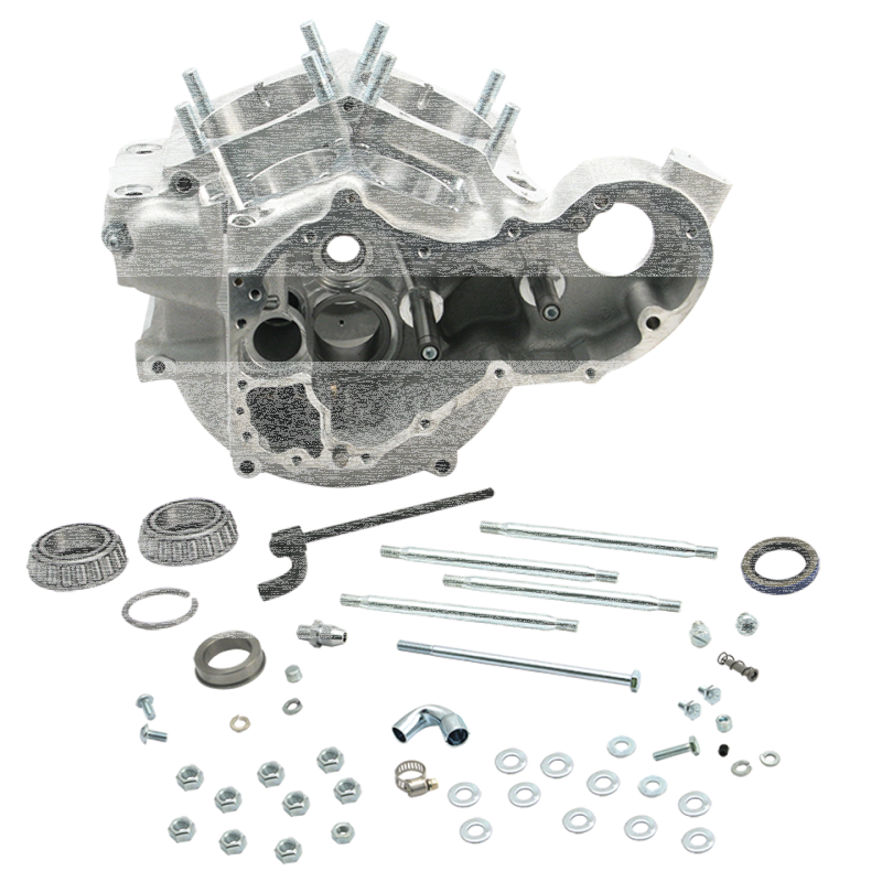 S&S Crankcase assy stock bore BT48-64 (FR)