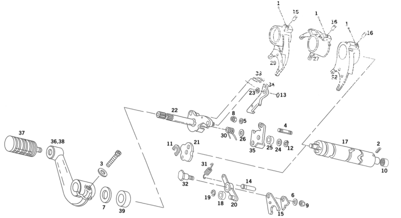 10pck ROLLER, 883/1200 (FR)