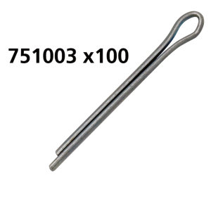 100pck COTTER PIN 1/16"x3/4" #515 & #518 (FR)